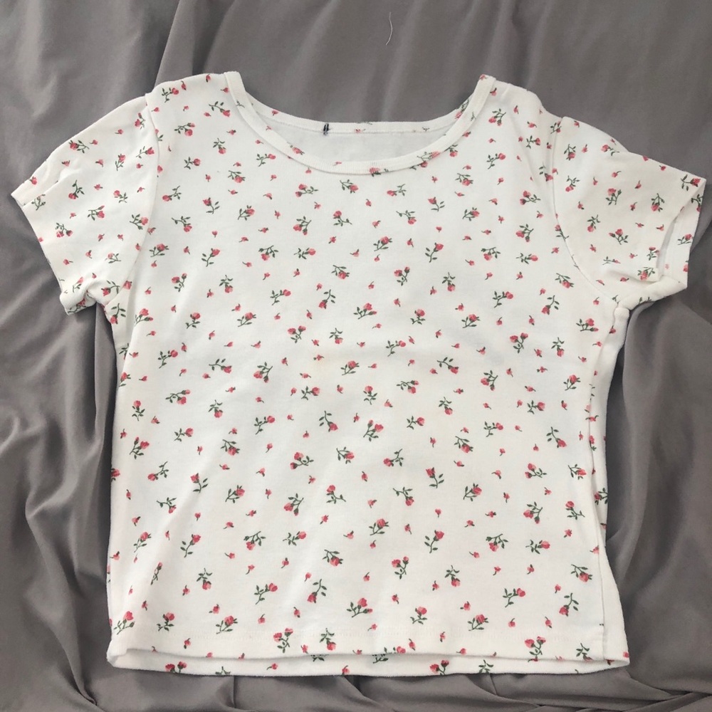 Floral Brandy Melville T-Shirt